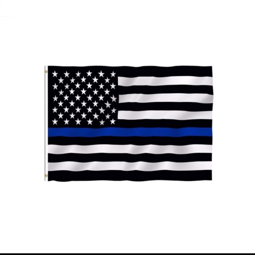 Thin Blue Line Blue Lives Matter Flag 3’ x 5’